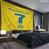 Ronaldinho Wall Tapestry Aesthetic Wall Hanging Printed Fabric Blanket Decorative Tapestries for Bedroom Living Room Home Decor