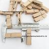 Clipsuri mici din lemn natural pentru depozitare și fotografii (2.5~7.3cm)