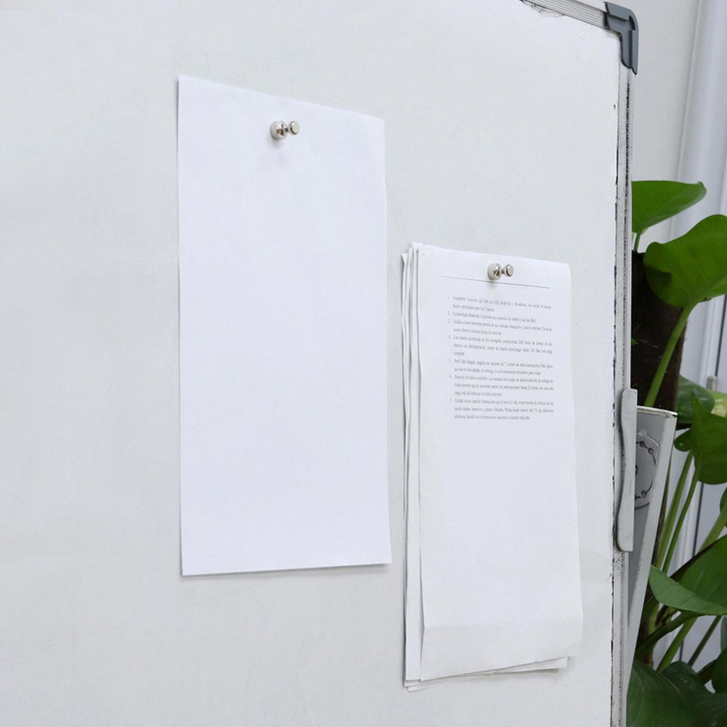 

12Pcs D12x16mm Chess Shape NdFeB Magnet Metal Thumbtack Refrigerator White Board Office Magnetic Push Pins with Storage Box Type A