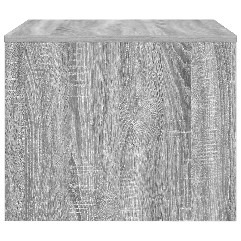 Coffee Table Grey Sonoma 60 x 50 x 40 cm Particleboard