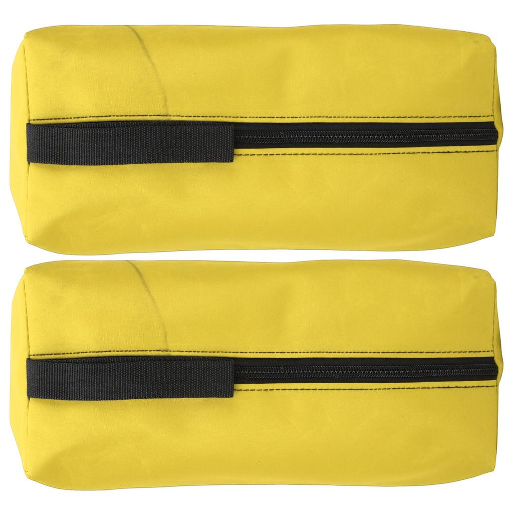 Tool Bag Polyester Hand Tools Organizer Zipper Outdoor Storage Bag for Wrench ScrewdriverYellow