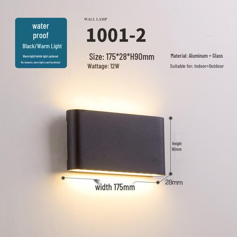 Waterproof Outdoor Wall Light – Villa, Garden, Balcony, Courtyard & Entrance