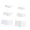 6 Acrylic Cube Display Box Riser for Food And Collectibles