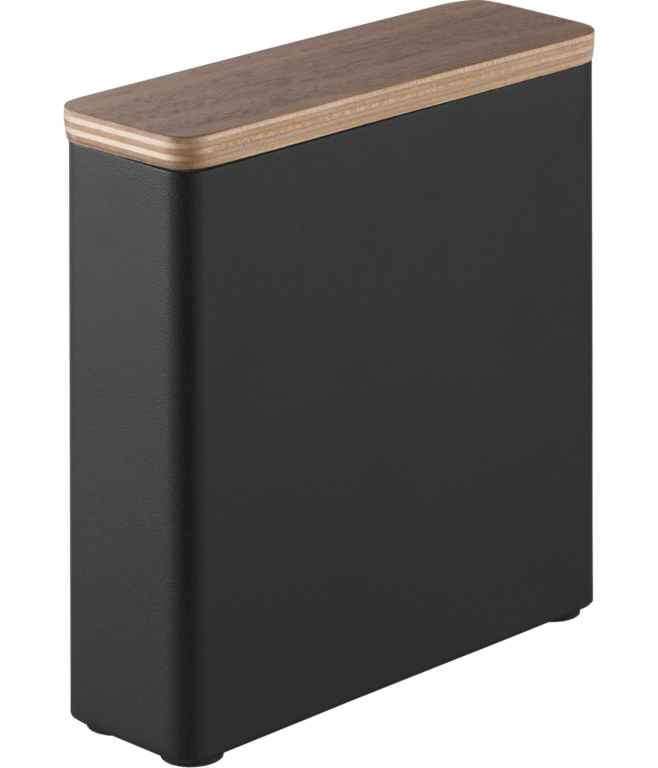 

Yamazaki Slim Sanitary Storage x x with Dividers and for Feminine and Toilet Product Number 10397 Case, Brown, W14.7 D4.7 H15.6cm, RIN, Lid, Use,