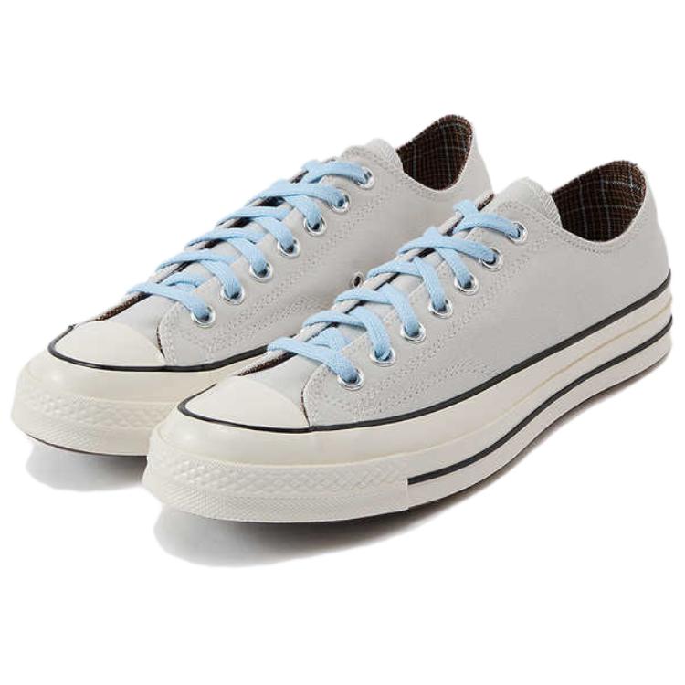 Converse Chuck Taylor Comfortable Fashion Durable Low-Top Canvas Shoes Unisex Sneakers Gray A13293C