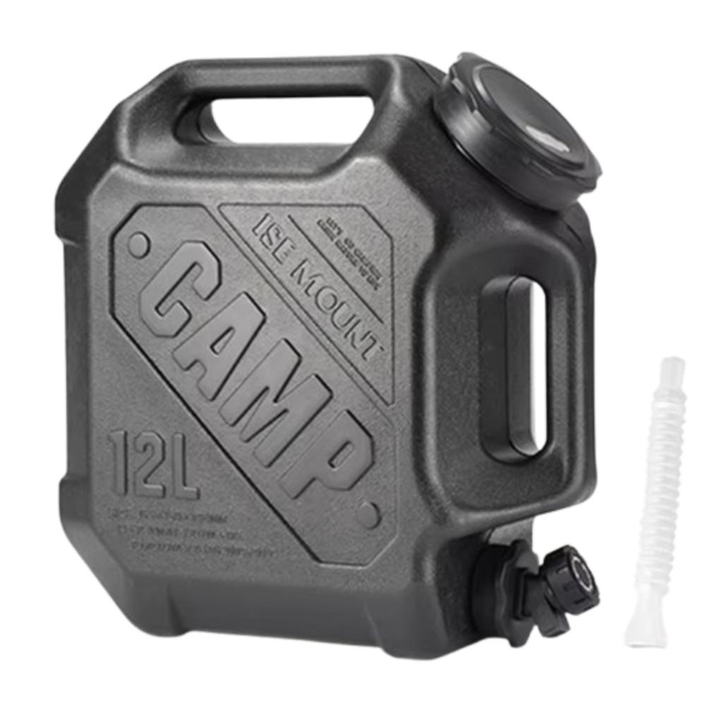 12L Water Storage Container Portable Camping Water Tank Outdoor Drinking Bucket  Travel Supplies