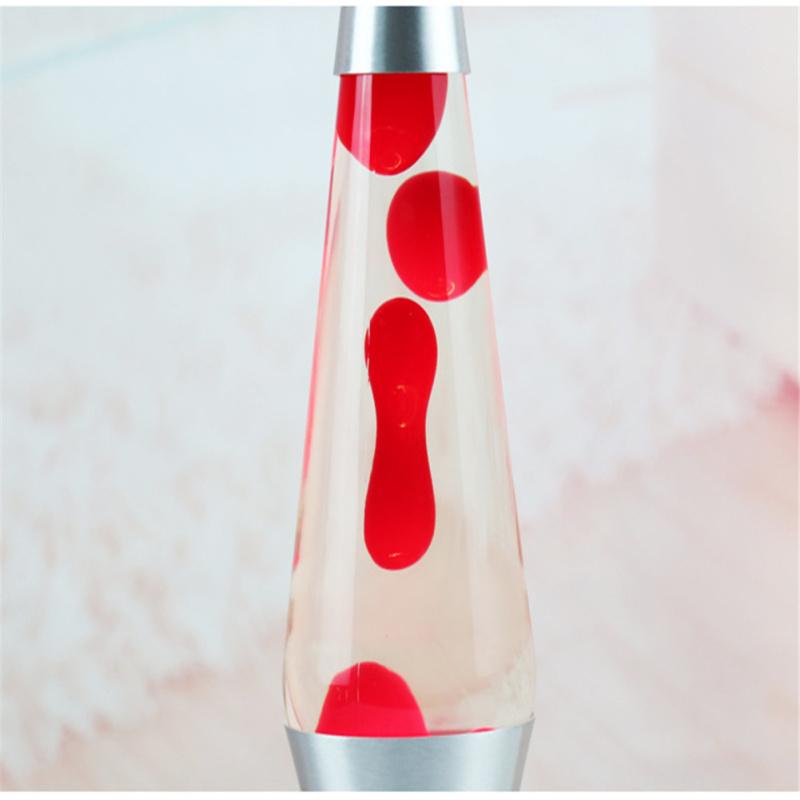 Lampada Lava Stile Vulcanico Matraccio Conico Cera Luce Distintiva Casa Soggiorno Camera da Letto Comodino
