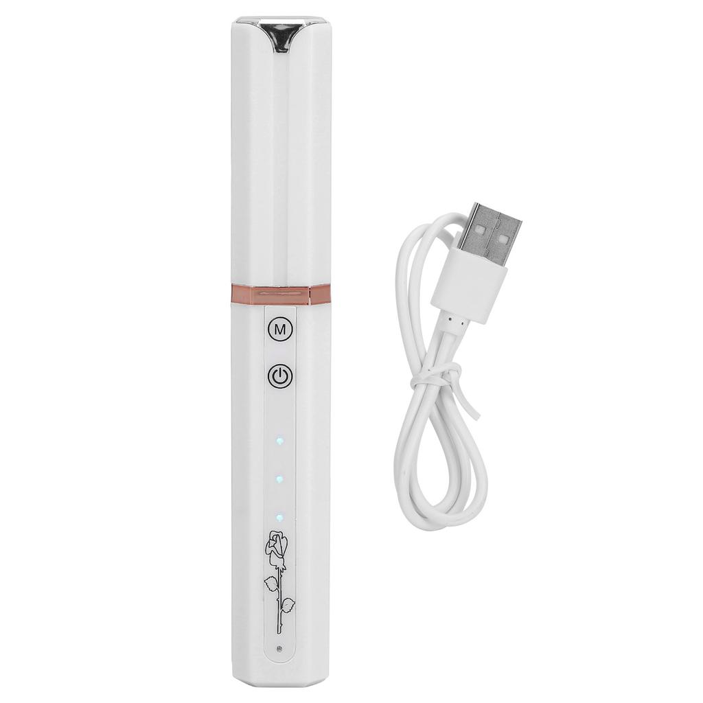USB Charging Electric Heating Eyelash Curler Portable Long Lasting Eyelash Curling Tool