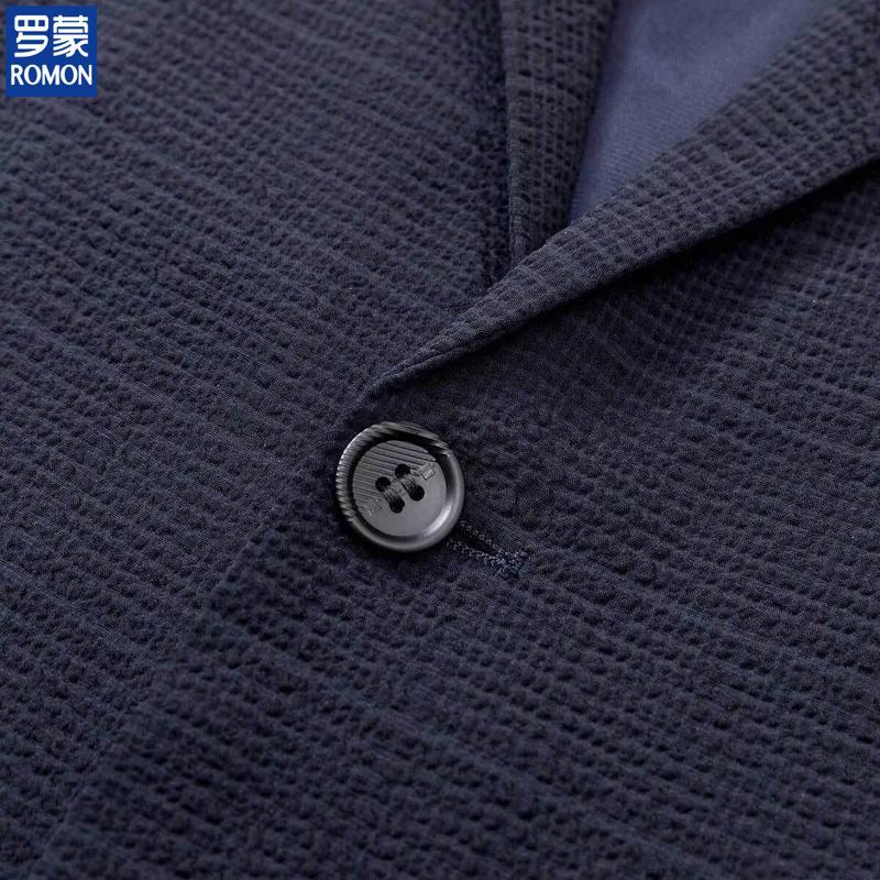 ROMON Men's Slim Fit Business Casual Blazer