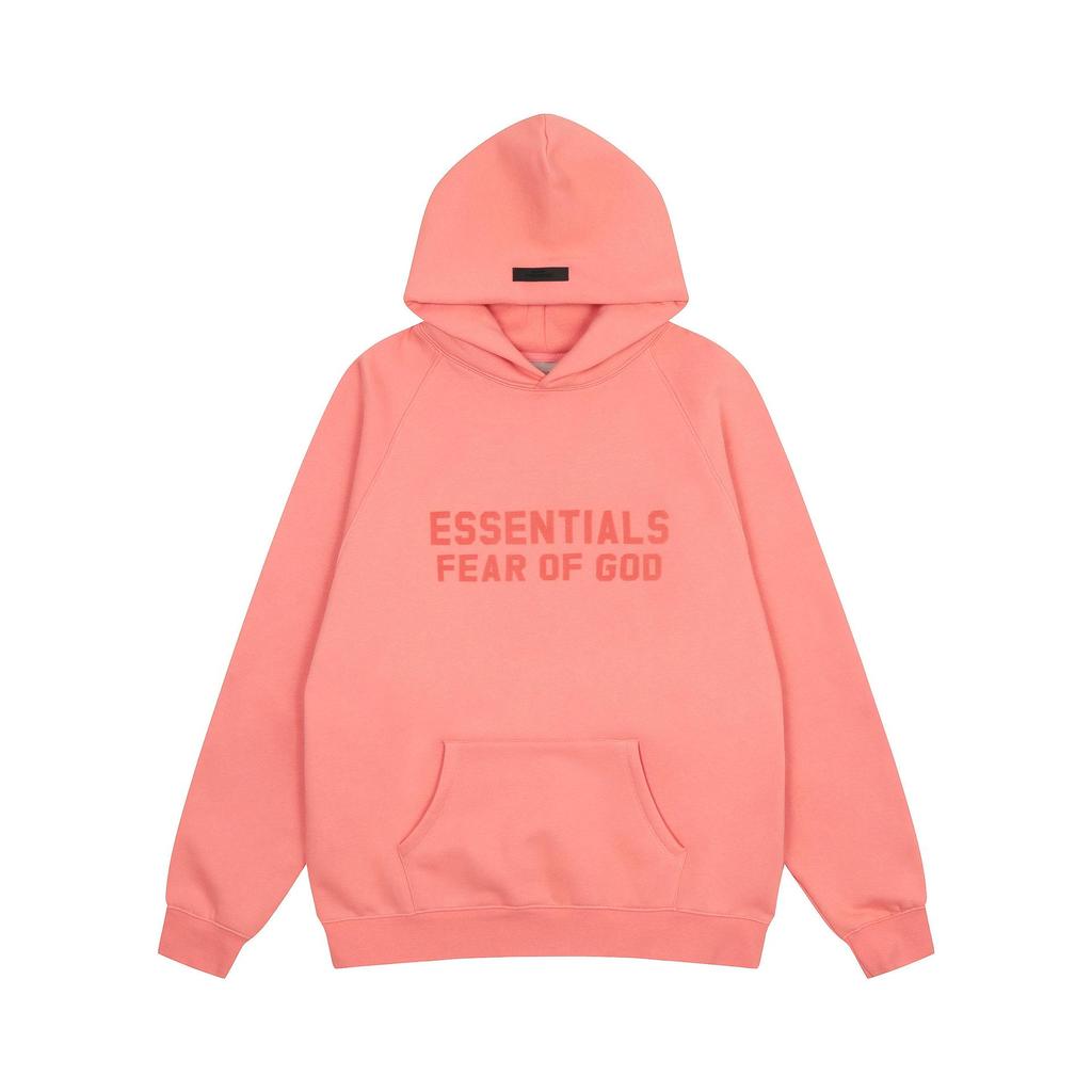 2024 Unisex FOG Flocked Velvet Hoodie: Autumn/Winter Loose Fit