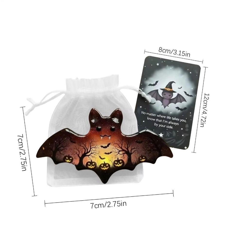 Emotional Support Ghost Pocket Hug Motivational Figures Encouragement Cards  Travel Companion