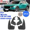 For Mazda CX-30 CX30 2022 2020 2021 2023 DM Front Rear Car Mudflaps Mudguards Splash Guards Mud Fenders Wheel Parts Accessories