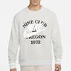 Nike Sportswear NSW TREND Dark Grey Heather Men's Fleece Crew Sweatshirt DD6166-050