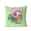 DDigimon Adventure Pillow Case For Car Sofa Decorative Home Doublesided Print Plush Square Throw Pillow Cushion Cover