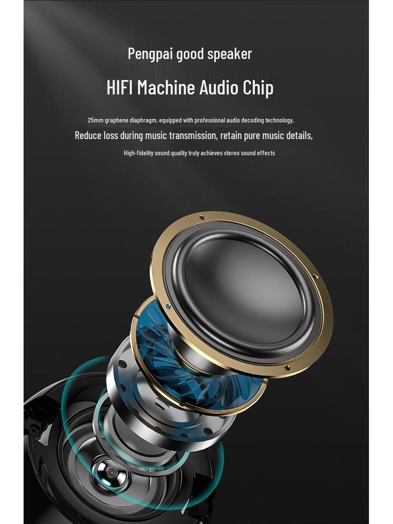 Cross G9 Little Devil Bluetooth Alarm Clock with AI Smart Speaker and HiFi Subwoofer