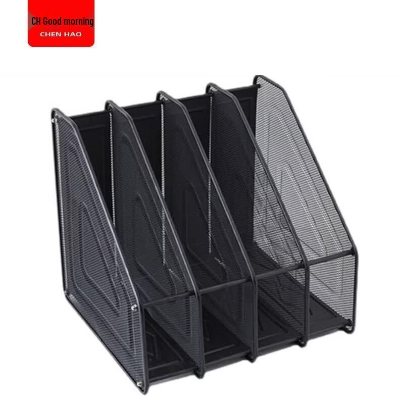 Metal Mesh Desktop File Holder