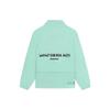 Li Ning Anti-Five Series Letter Pattern Printed Multi-Pocket Zipper Stand Collar Jacket Women jackets Ice-Green AFDS574-3