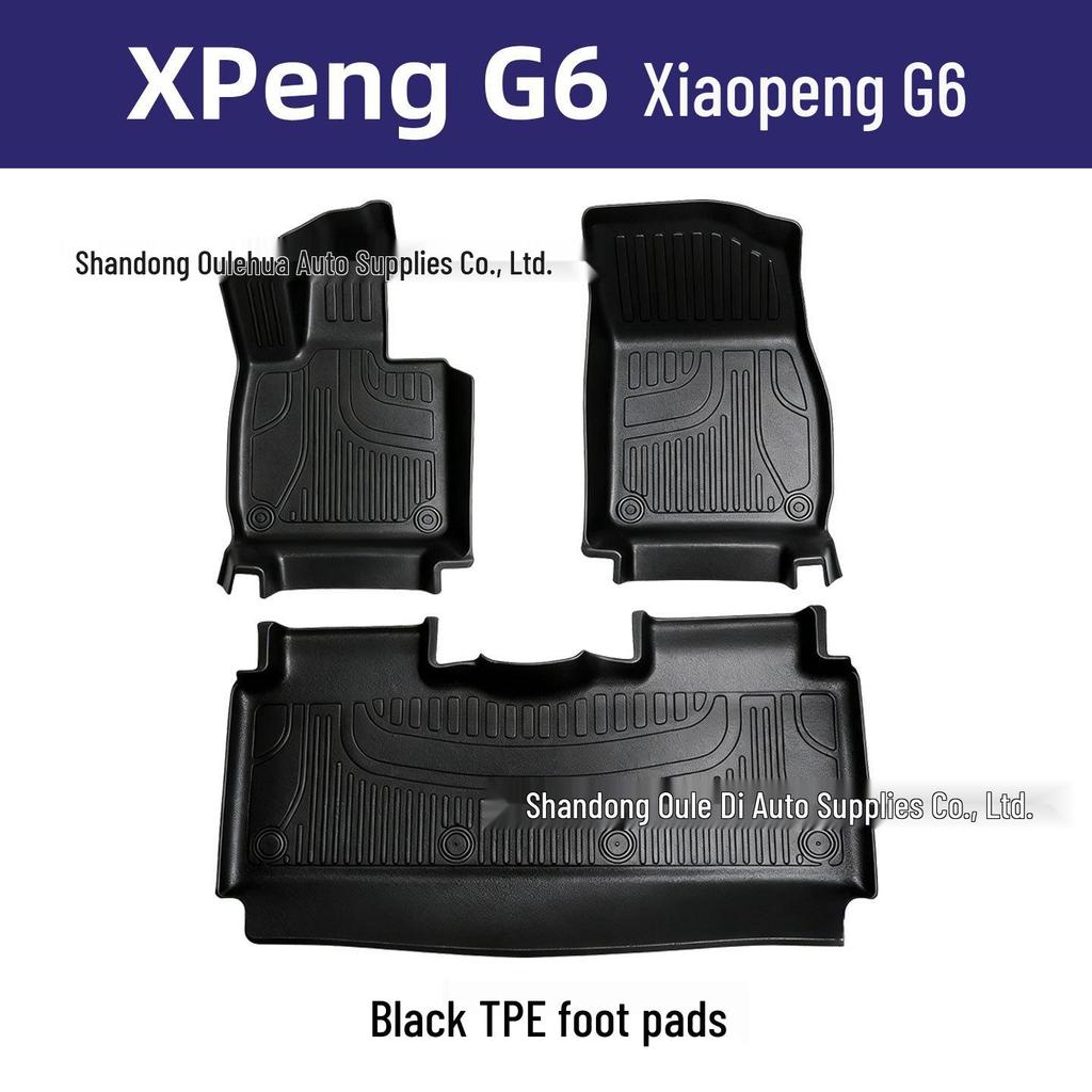 XPeng G6 Eco-friendly Odorless TPE Floor Mats for Interior Car Protection