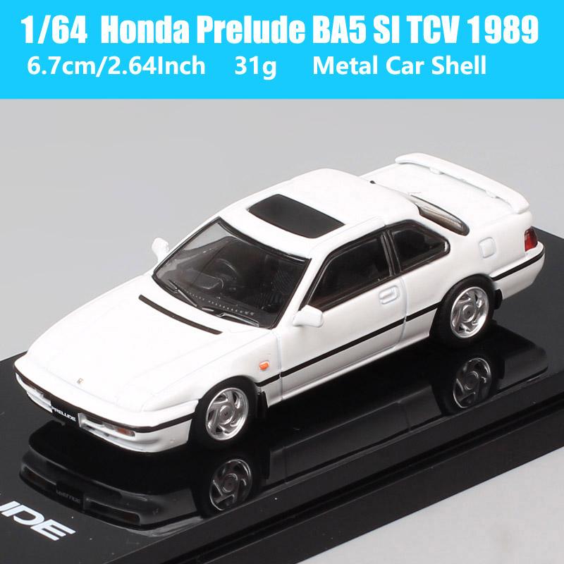 

Hobby Japan Масштаб 1/64 Міні Honda Prelude 2025 BA5 SI TCV 1989 Спортивна модель-іграшка з металу Автомобіль Іграшкові транспортні засоби HJ64 Подарунок Колекційний