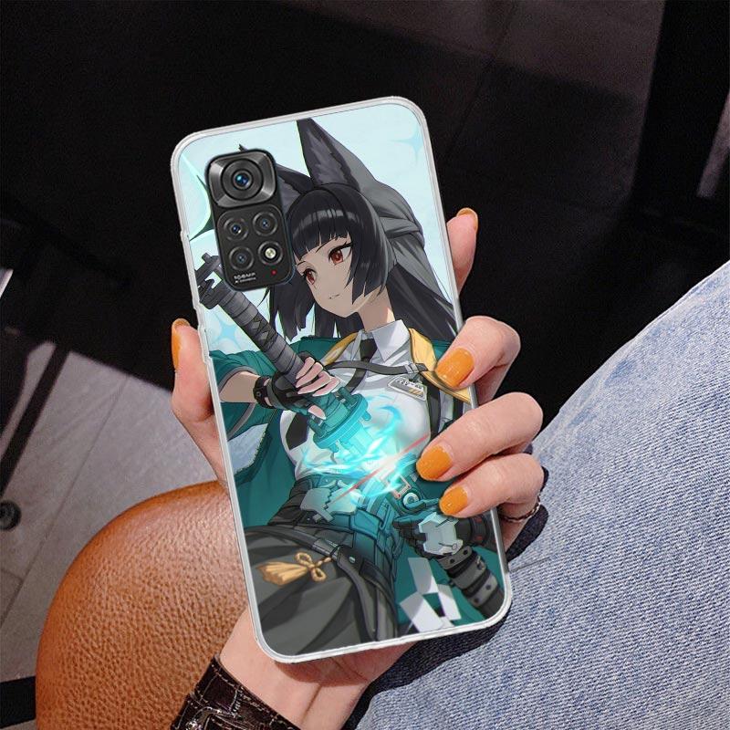 Hoshimi Miyabi Zenless Zone Zero ZZZ Phnoe Case for Phnoe Case for Xiaomi Redmi Note 15 14 14S 13 Pro Plus 12 12S 11S 11E 10S 10