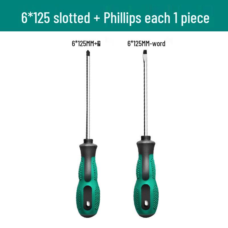 High-Strength Magnetic Screwdriver Set: Phillips, Slotted & Awl
