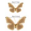 40/60cm LED Butterfly Light Static Waterproof LED Fluttering Butterfly LED Simulated Butterfly Decor Holiday Party Decor