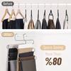 1-3pc 5 Layers Clothes Hangers Stainless Steel S Shape Pants Storage Hangers Space Saving Home Multilayer Storage Cloth Hanger