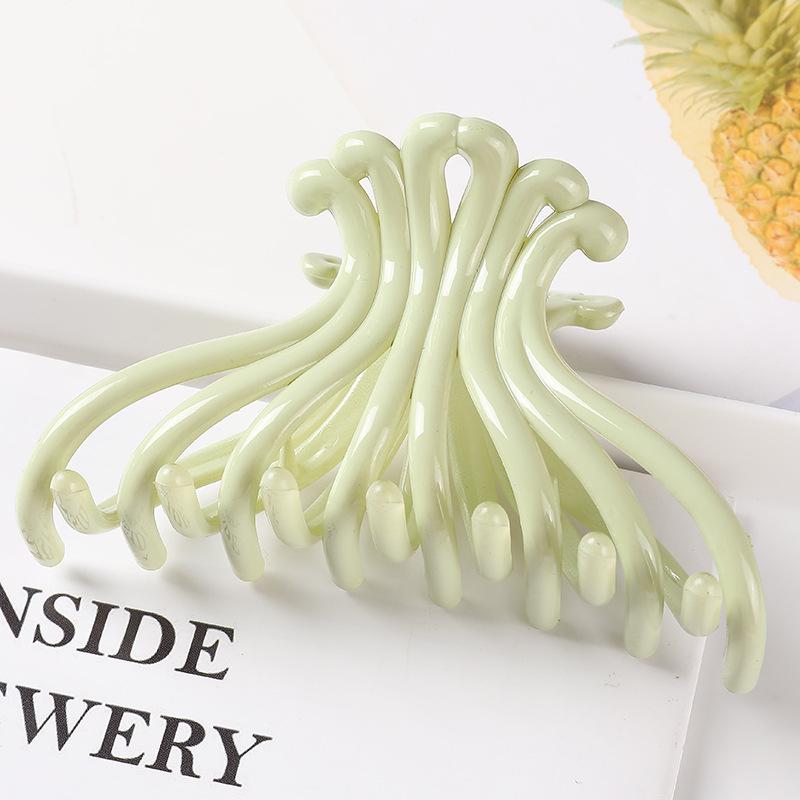 Geometric Forked Claw Clip: Japanese & Korean Fashion Hair Accessory for Women