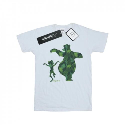 Disney Damen/Damen Das Dschungelbuch Mowgli und Balu tanzen Baumwolle Boyfriend T-Shirt