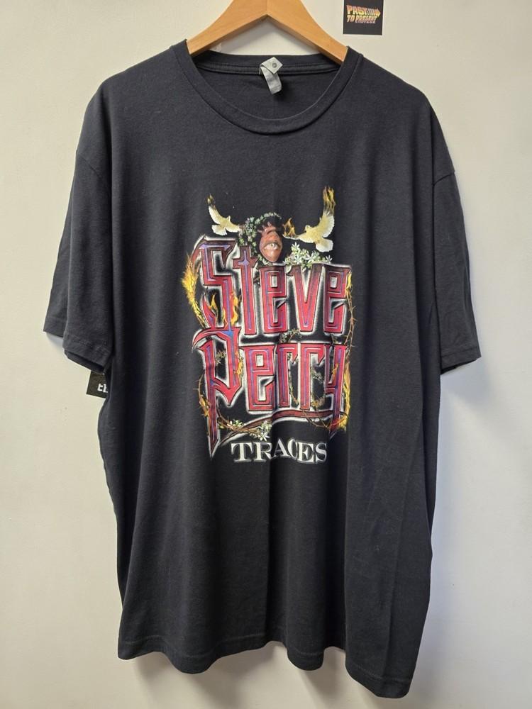 

Steve Perry Traces Album Black Shirt Unisex Concert S5XL R141 Unisex T-Shirt XXXL