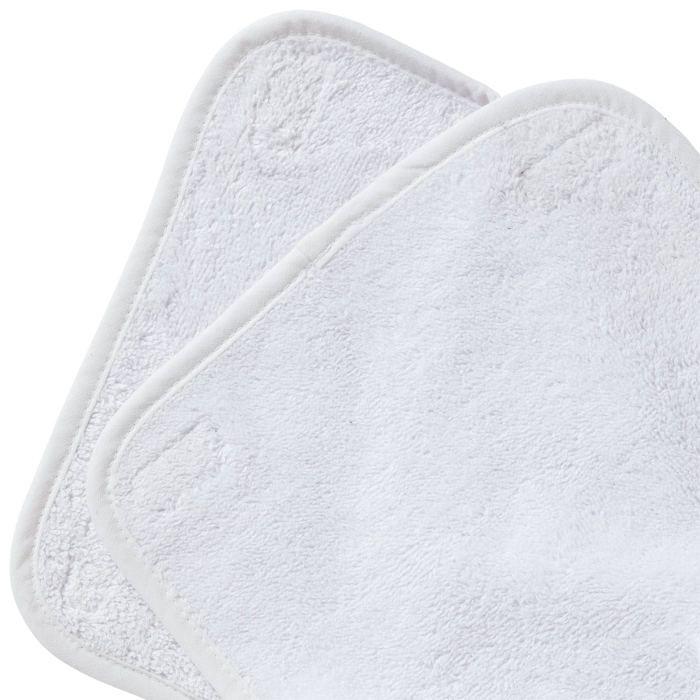 BABYCALIN Lot 2 Serviettes Pour Matelas À Langer Blanc