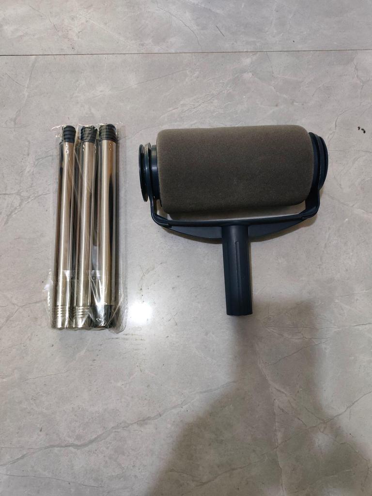 Fine Bristle Latex Paint Roller Set for Dead Corners and Walls