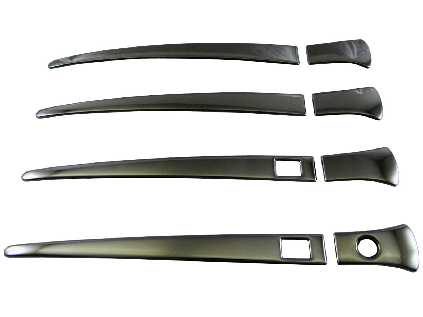 

BRIGHTZ Finish Stainless Steel Door Handle for SNT33 Compatible with and Ultra-Mirror Covers, Black, X-Trail T33, [DHC-NOBU-427]. SNT33, ST33, NT33, чёрный