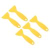 5pcs 3D Printer Spatula Flexible Plastic 3D Printing Resin Removal Scraper for WANHAO D8 for ANYCUBIC for Nova Yellow