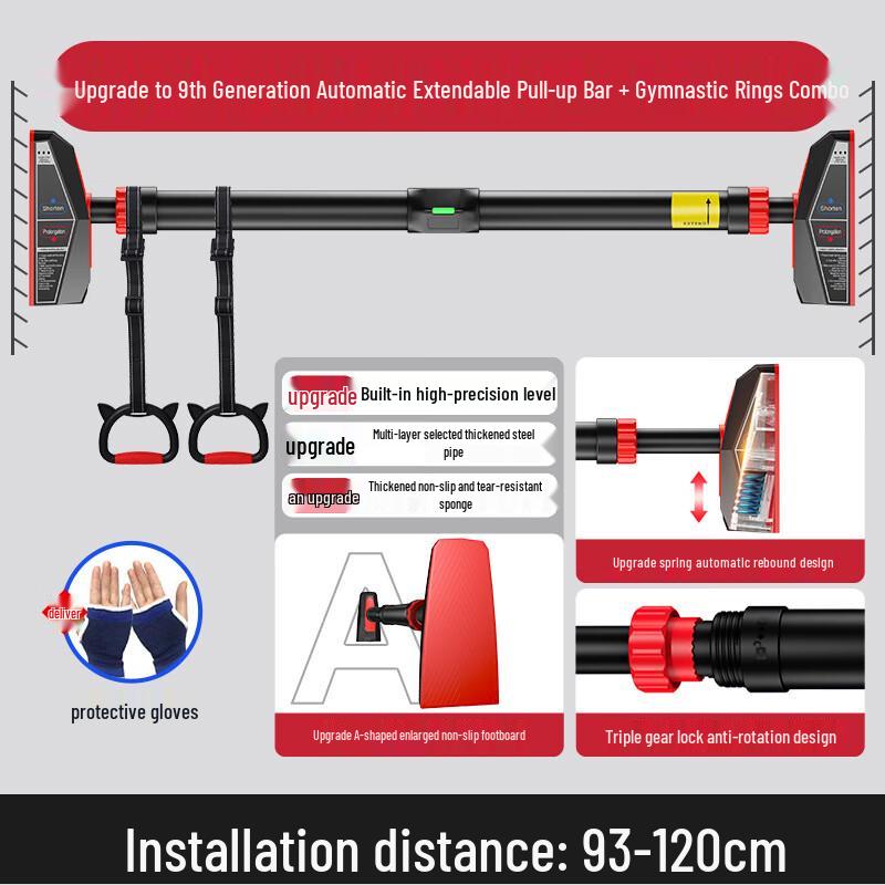 Longzhan No-Drill Indoor Pull-up Bar