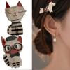 Unique Kitten Shaped Large Hair Claw Clip Ponytail Claw Kitten Hair Holder Barrettes Hair Adornment Hair Ornaments