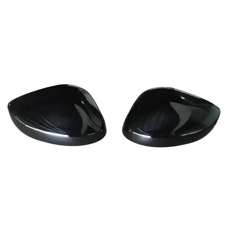 For Honda Civic   2024 Car Sticker Rearview Side Mirror Cover Wing Cap Exterior Door Rear View Case Trim Carbon ABS