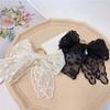 Elegant Sweet Key Ring Ornament Car Key Accessories Creative Lace Bow Pendant  Backpack