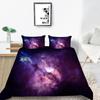 Home Textiles Kids Bedding Set 3D Star Sky Printing Bedclothes Bedroom Decor Microfiber Soft Quilt Cover  Breathable