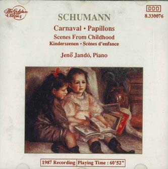 

CD JENO JANDO - Schumann Carnaval Papillons Scenes 8330076 GOLDEN CLASSICS Germany Classical Used