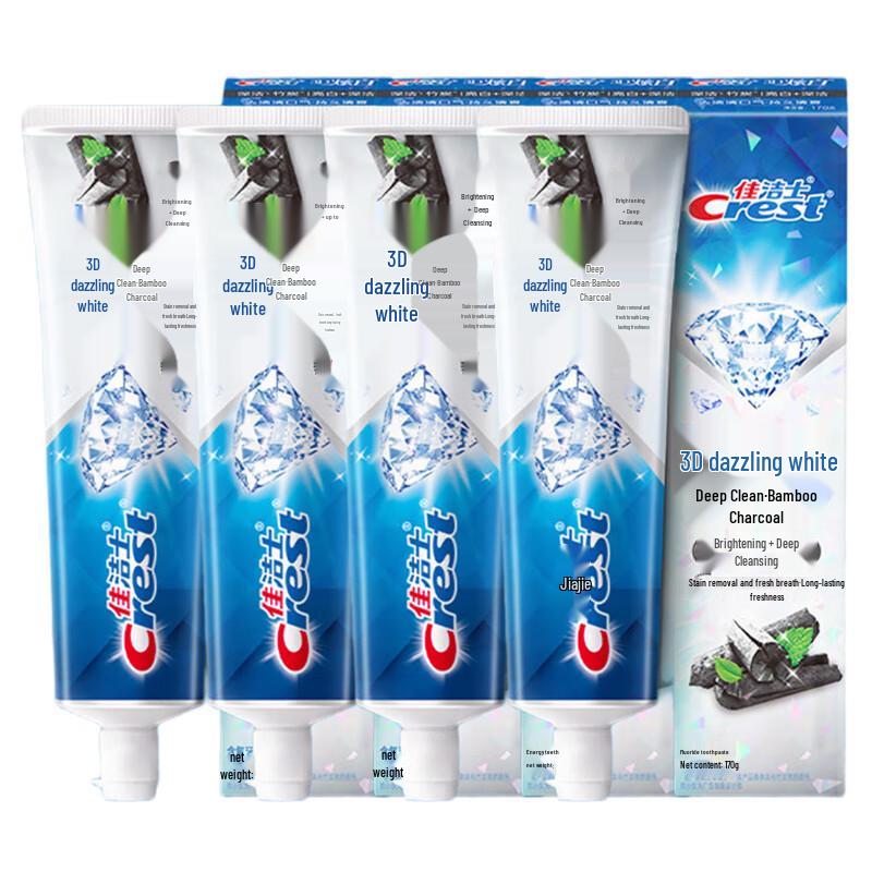 Crest 3D White Bamboo Charcoal Toothpaste