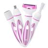 4-in-1 Lady Grooming Shaver Set - Waterproof Multi-Function Hair Remover with USB Fast Charging