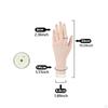 Mannequin Hand Jewelry Display Holder, Flexible Bendable Practice for Acrylic Nails,