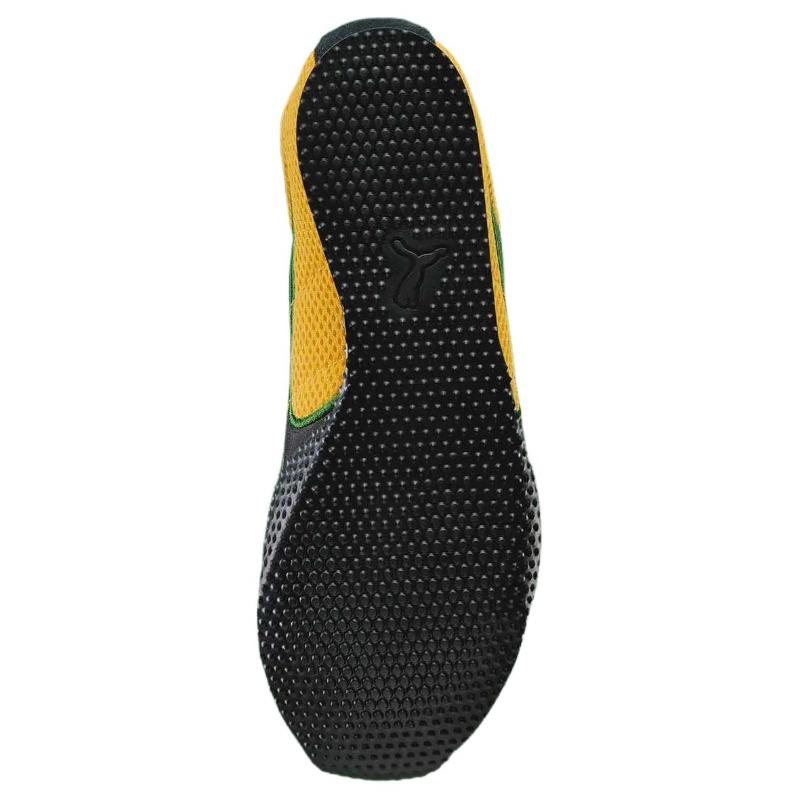 Puma H-Street Unisex Yellow Green Casual Shoes Comfortable Versatile 403775-01