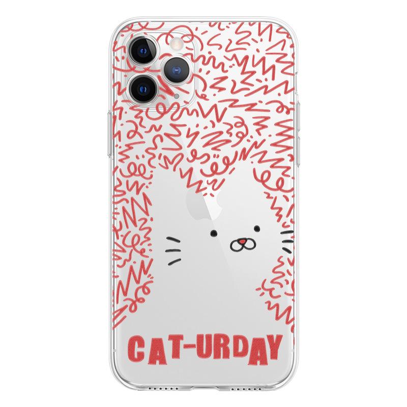 

Прозрачный чехол Zhitai Cartoon для iPhone 16, Apple 15, Huawei Mate 60, OPPO и Xiaomi iPhone 7/8