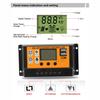 12/24V 100A MPPT Solar Panel Controller Batterieregler Dual USB Autofokus