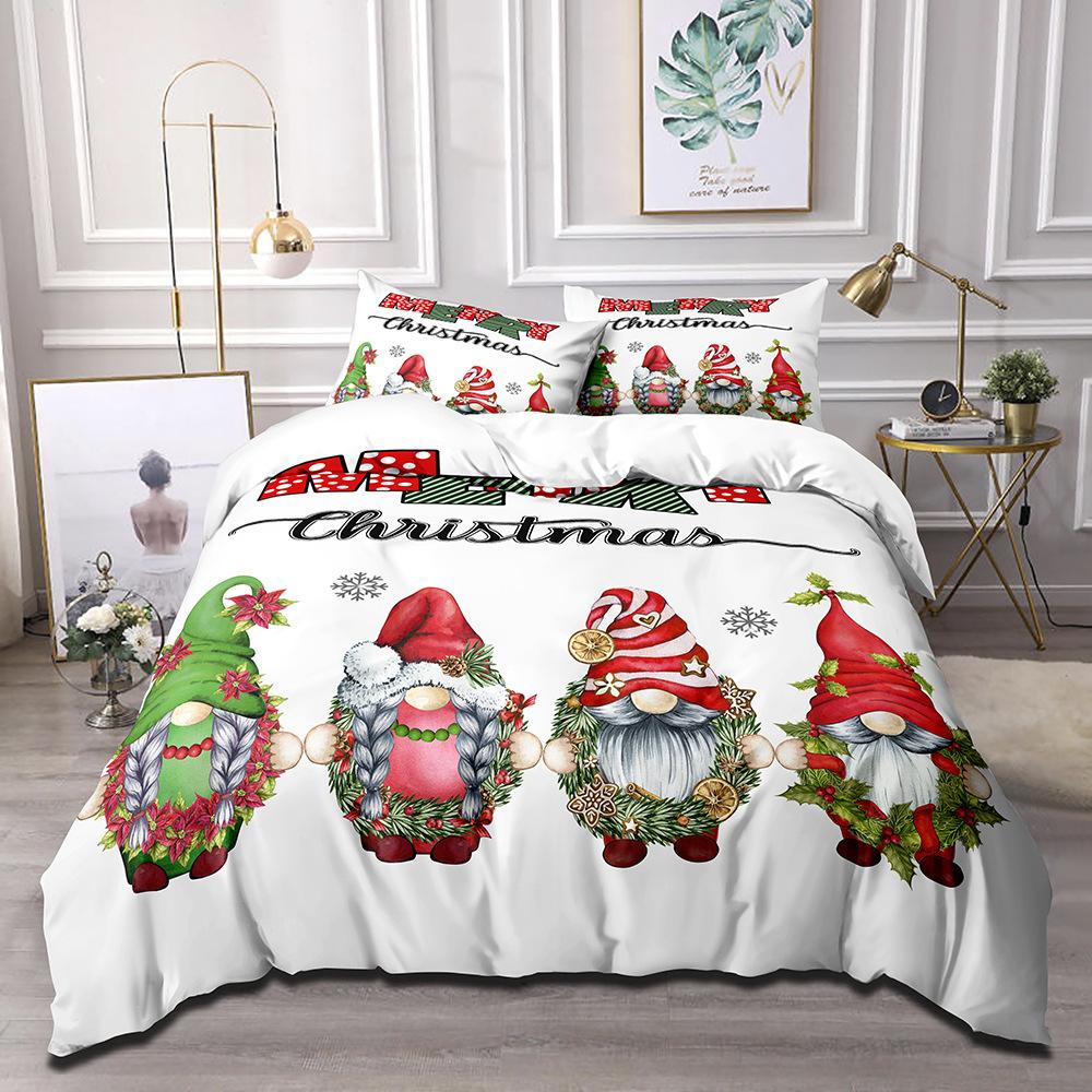 Fashion Technology Printing, 3D Digital Printing, Bedding, Duvet Covers, Pillowcases, Three-piece Sets