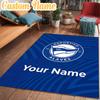 Custom Name Deportivo Alaves Crest Rug Office Rug Chair Mat Non Slip Carpet Rugs for Bedrooms Dining Room Living Room Home Decor gifts