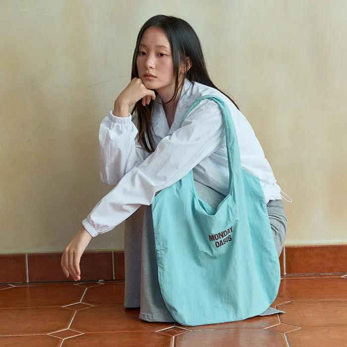 Weekdays Color Nylon Shoulder Bag_MINT(WB6AC05)