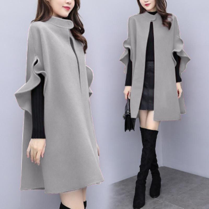 mid length dress coat